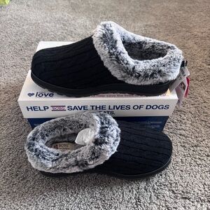 Skechers Women's BOBS Keepsakes / Ice Angel / BLACK / NIB Size 8 Wide Fit